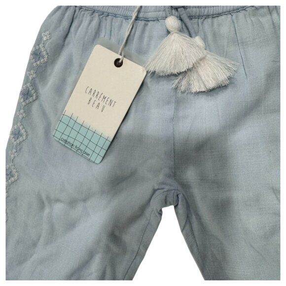CARREMENT BEAU - BABY PAINTS - PALE BLUE - 100% COTTON - NEW WITH TAG - Picture 3 of 4